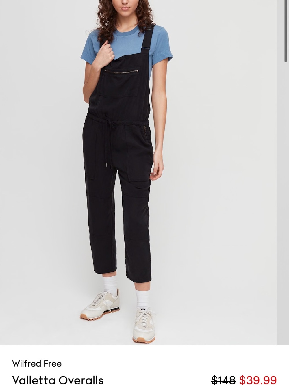 Wilfred Black Valletta Utility Overalls